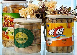 食品级,PET,PP,饼干塑料罐定做-高透明