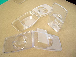 高透明_PET对折泡壳_吸塑加工定做